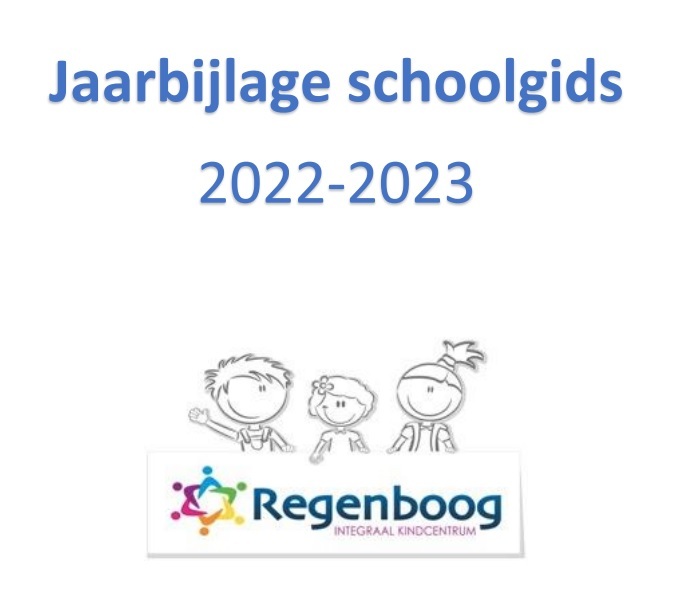 Jaarbijlage schoolgids 2022-2023